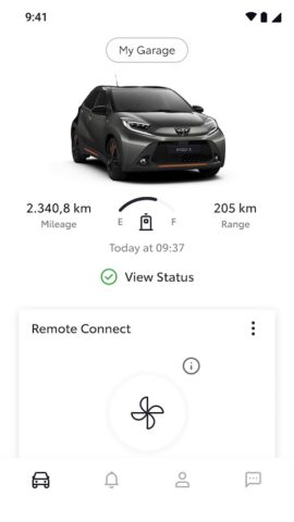 MyToyota для Android — скриншот 1