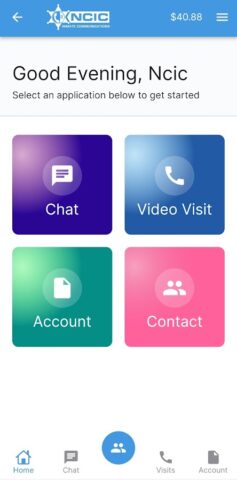 NCIC Mobile Video Visitation для Android — скриншот 2