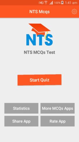 NTS MCQs: Test Prep 2026 для Android — скриншот 1
