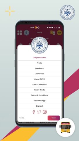 Namma BMTC для Android — скриншот 2