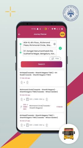 Namma BMTC для Android — скриншот 4