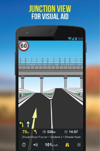 NaviMaps: 3D GPS Navigation для Android — скриншот 3