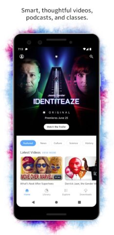 Nebula для Android — скриншот 1