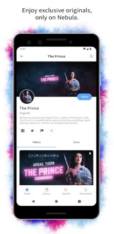 Nebula для Android — скриншот 2