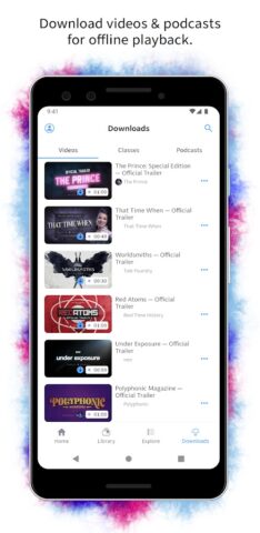 Nebula для Android — скриншот 3