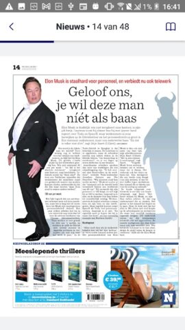 Nieuwsblad Krant для Android — скриншот 4