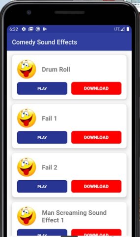 Nigeria Comedy Sound Effects для Android — скриншот 1