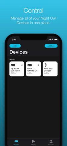 Night Owl Protect для iOS — скриншот 1