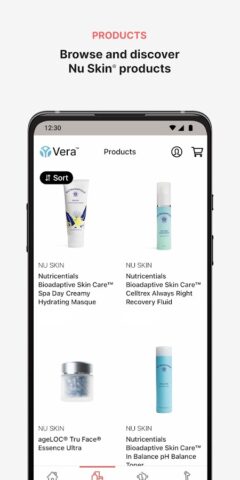 Nu Skin Vera для Android — скриншот 4
