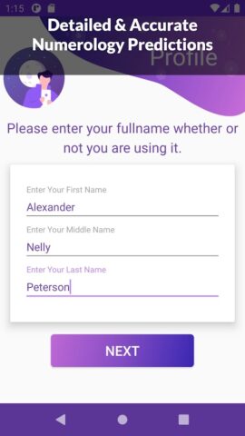 Numerology — Name Calculator для Android — скриншот 2