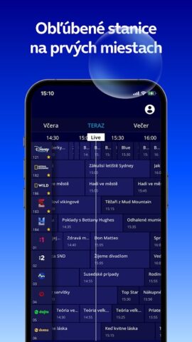 O2 TV SK для Android — скриншот 3