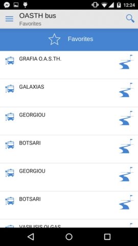 OASTH Bus для Android — скриншот 2
