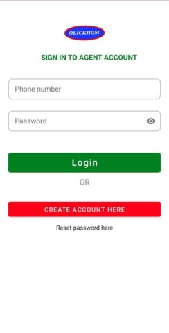 OLICKHOM — AIRTIME TO MPESA для Android — скриншот 2