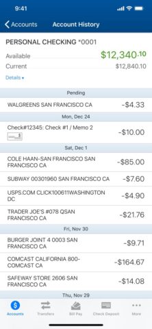 Old National Mobile для iOS — скриншот 3