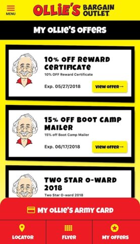 Ollie’s Bargain Outlet, Inc для Android — скриншот 4