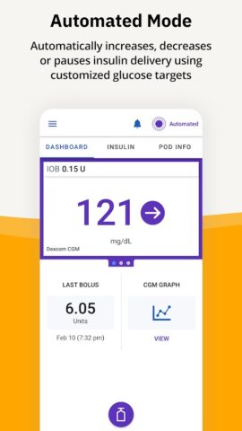 Omnipod 5 для Android — скриншот 2