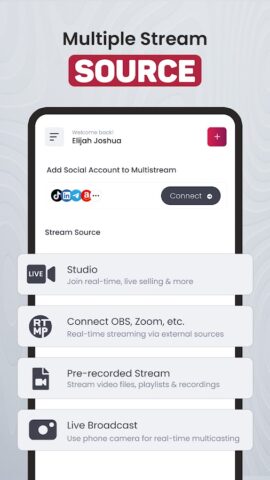 OneStream Live для Android — скриншот 2