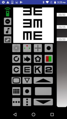 OptoCharts — All eye tests для Android — скриншот 4