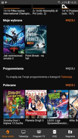 Orange TV Go для Android — скриншот 4