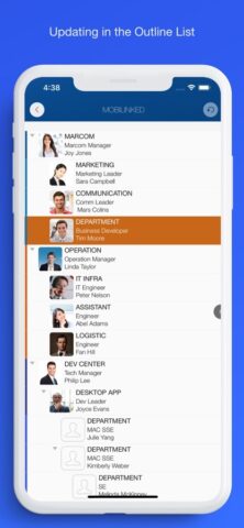 Organization Chart Management для iOS — скриншот 4