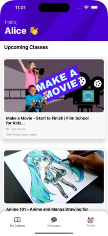 Outschool для iOS — скриншот 1