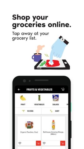 PC Express – Online Grocery для Android — скриншот 1