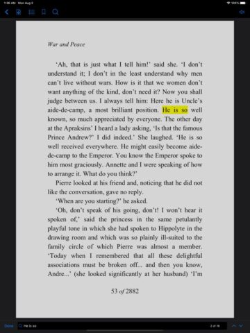 PDF Docs Voice Aloud Reader HD для iOS — скриншот 4