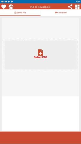 PDF to PPTX & PPT Converter для Android — скриншот 2