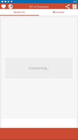 PDF to PPTX & PPT Converter для Android — скриншот 4