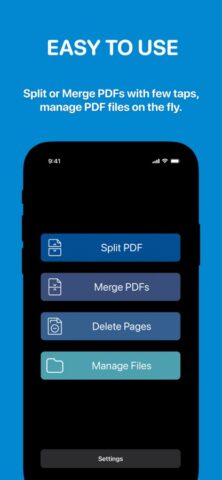 PDFs Split & Merge: PDF Editor для iOS — скриншот 1