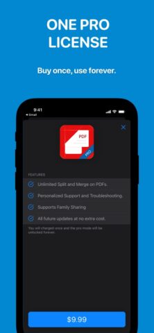 PDFs Split & Merge: PDF Editor для iOS — скриншот 5