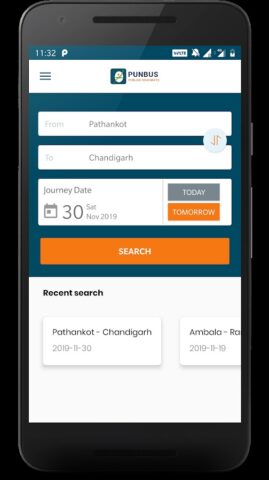 PUNBUS — Punjab Roadways для Android — скриншот 2