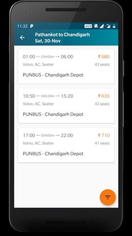 PUNBUS — Punjab Roadways для Android — скриншот 3