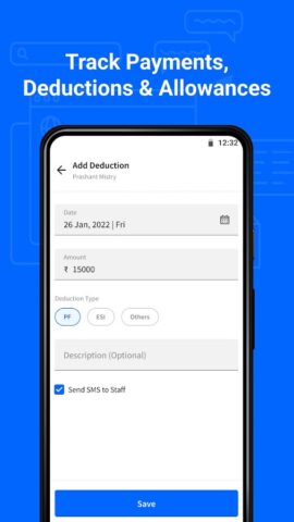 PagarBook:Attendance & Payroll для Android — скриншот 4
