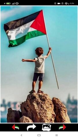 Palestine Flag Wallpapers для Android — скриншот 4
