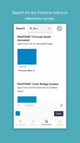 Pantone Connect для Android — скриншот 1