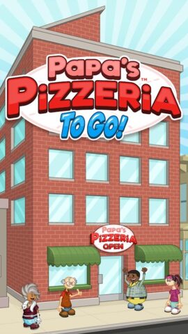 Papa’s Pizzeria To Go! — скриншот 1