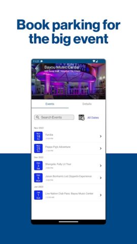 ParkHouston для Android — скриншот 5