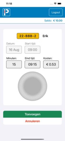 Parkeren Amsterdam для iOS — скриншот 1