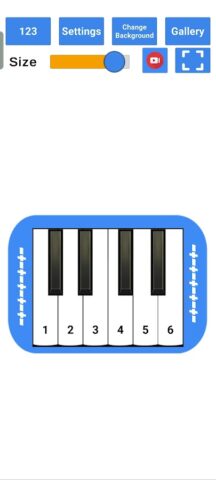 Pianika Lite — Basuri для Android — скриншот 2