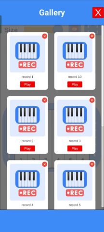 Pianika Lite — Basuri для Android — скриншот 3