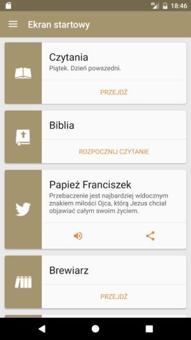 Pismo Święte для Android — скриншот 1