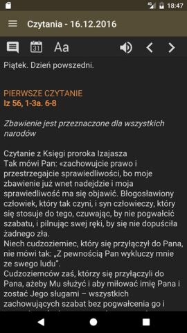 Pismo Święte для Android — скриншот 4