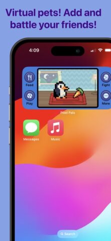 Pixel Pals Widget Pet Game для iOS — скриншот 1