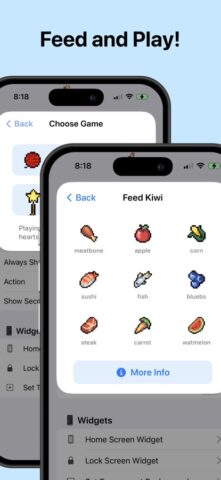Pixel Pals Widget Pet Game для iOS — скриншот 5
