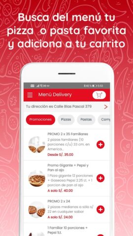 Pizza Raul Delivery для Android — скриншот 5