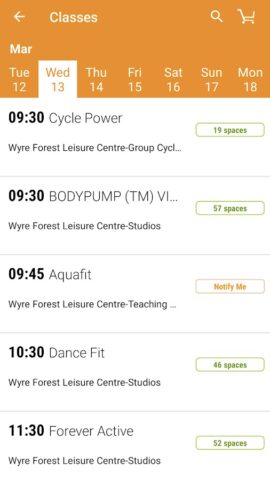 Places Leisure для Android — скриншот 2