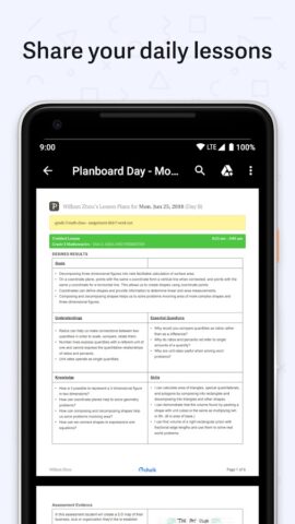 Planboard — Lesson Planner для Android — скриншот 5