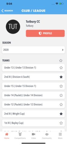 Play-Cricket Live для iOS — скриншот 4