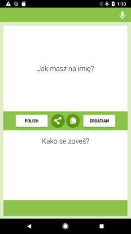 Poljski-hrvatski Prevoditelj для Android — скриншот 4